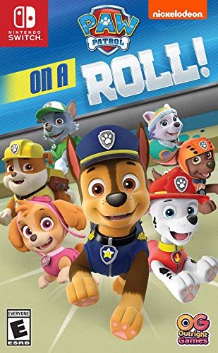 Book Cover Paw Patrol On A Roll - Nintendo Switch