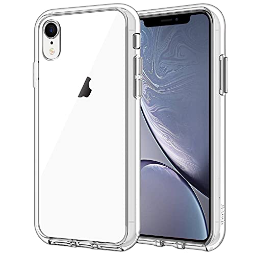 Book Cover JETech Case for iPhone XR 6.1-Inch, Shockproof Bumper Cover, Clear