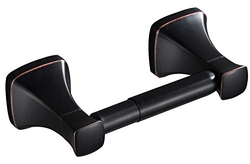 AUKTOPT AP1816 Wall Mounted Bathroom Accessories Modern Toilet Paper Roll Holder, Oil Rubbed Bronze