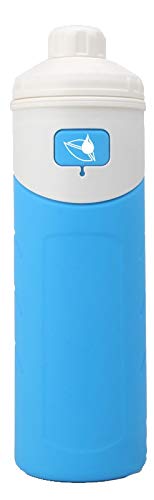 NatraCure Collapsible Water Bottle, BPA-Free - (Choose Standard or Insulated for Hot/Cold) - 10062-500-LBL