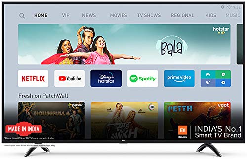 Mi 80 cm (32 inches) 4C PRO HD Ready Android LED TV (Black)