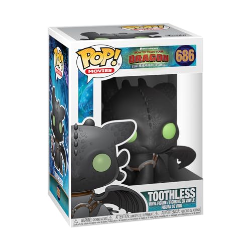 Funko 36355 POP Vinyl: How To Train Your Dragon 3: Toothless Collectible Figure, Multicolour