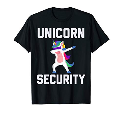 Unicorn Security Funny Gift T-Shirt