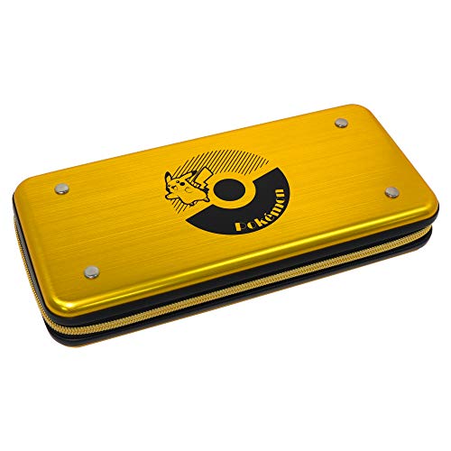 Book Cover HORI Nintendo Switch Pikachu Alumi Case (Gold) Officially Licensed By Nintendo & Pokemon - Nintendo Switch