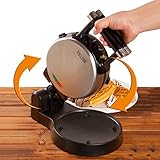 Secura Upgrade Automatic 360 Rotating Non-Stick Belgian Waffle Maker w/Removable Plates, 17”*10“*6.05”
