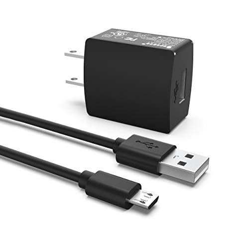 AC Charger Fit for Amazon Kindle Paperwhite E-Reader Model DP75SDI EY21 PQ948KJ with 5FT Long Charging USB Cable