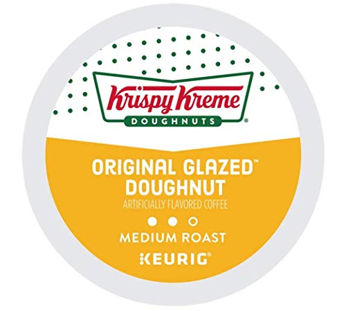 Book Cover Krispy Kreme Original Glazed Doughnut Coffee single serve capsules for Keurig K-Cup pod brewers (24 Count)