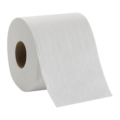 Georgia-Pacific Professional Envision 19880/01 Toilet Paper, Embossed, 550 Sheets Per Roll (80 Rolls)