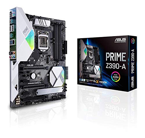 Book Cover ASUS Prime Z390-A Motherboard LGA1151 (Intel 8th And 9th Gen) ATX DDR4 DP HDMI M.2 USB 3.1 Gen2 Gigabit LAN