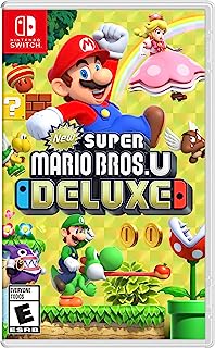 Book Cover New Super Mario Bros. U Deluxe - Nintendo Switch