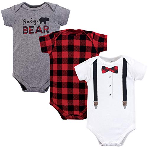 Little Treasure Baby Boys' Cotton Bodysuits