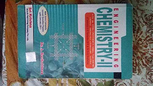 Engineering chemistry - 2 by Dr. A. Ravikrishnan