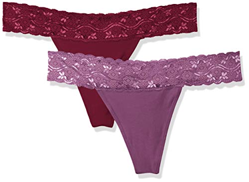 Pact Women's Thong Panties (Pack of 2)