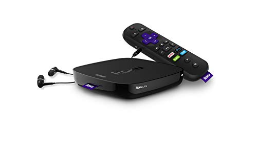 Book Cover Roku Ultra | (2018) 4K/HDR/HD Streaming Player with Premium JBL Headphones, Voice Remote, Remote Finder, Ethernet and USB