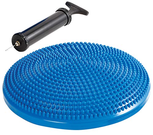 Wobble Cushion Wiggle Seat – Fitness Balance Stability Sensory Cushion Seat For Kids And Adults with Pump Included