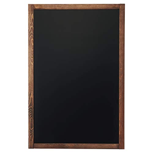 Chalkboard | Magnetic, Non-Porous | Framed Chalkboard | Vintage Decor | Chalk Board for Wedding Kitchen Bar Restaurant Menu, Home | Chalkboard Sign | 24 x 36 inches | Wall Mounted Chalkboard | Large