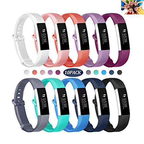 Wekin Replacement Bands Compatible with ACE, Soft Silicone Sport Accessory Wristband Strap for ACE,Alta HR Fitness Tracker Specially Designed for Kid's Wrist (5.0"-7.0")