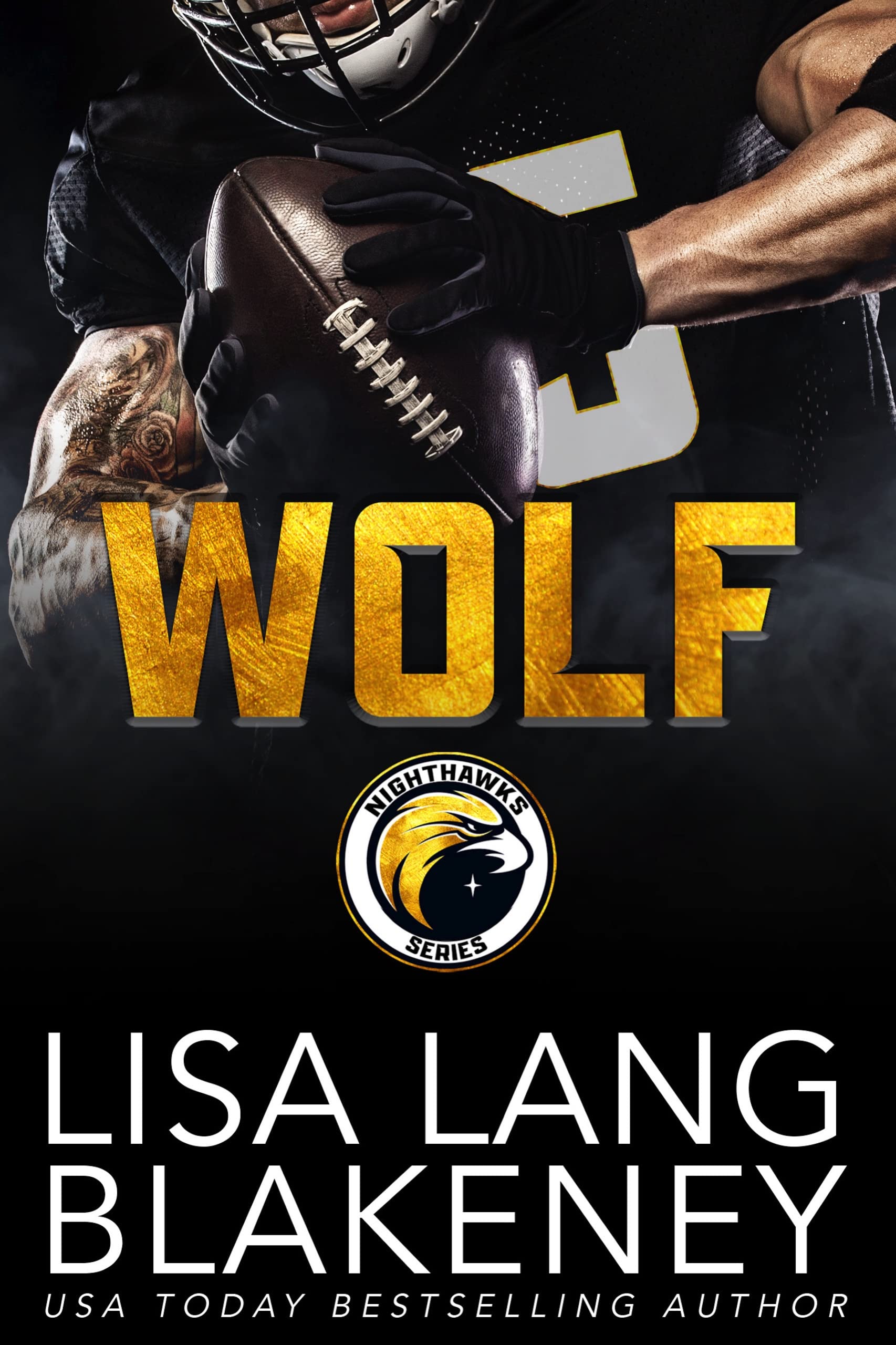 Book Cover Wolf: A Football Romance (The Nighthawk Series Book 2)