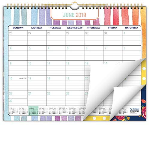2020 Wall Calendar - 12"x15" - Colorful, Vibrant, Fun and Fashionable Monthly Calendar (Start Using Now Through December 2020)