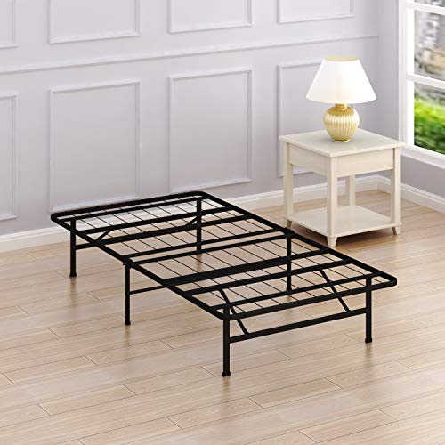 Book Cover SimpleHouseware 14-Inch Twin Size Mattress Foundation Platform Bed Frame, Twin