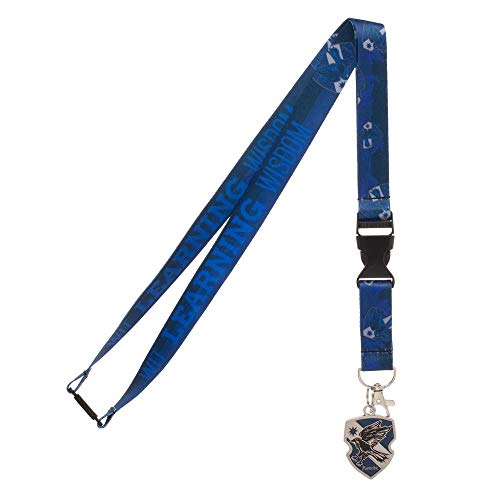 Harry Potter Ravenclaw ID Badge Holder Breakaway Lanyard & Metal Charms