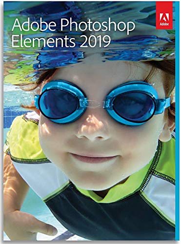 Book Cover Adobe Photoshop Elements 2019 [PC Online Code]