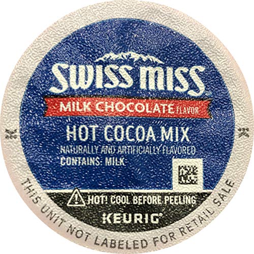 Book Cover Keurig Swiss Miss Milk Chocolate Hot Cocoa 48-ct. K-Cup Pods Value Pack (Packaging May Vary)