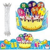 fancy land Birthday Crowns for Kids Classroom School VBS Party Supplies Pack of 30