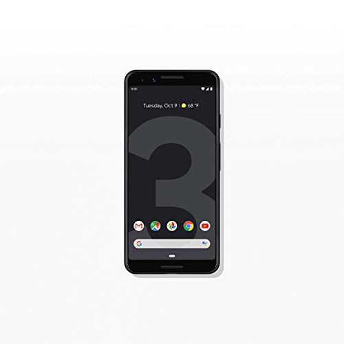 Google Pixel 3 64GB - Just Black (Renewed)