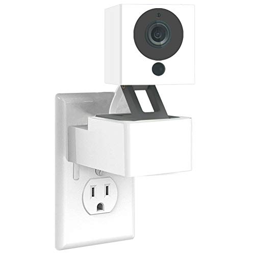 Book Cover AMORTEK Wyze Cam Wall Mount, Security Surveillance Camera Outlet Wall Mount Stand Holder (Wyze Cam V2)