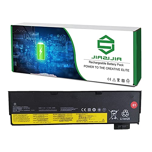 JIAZIJIA 01AV423 (11.4V 24Wh/2100mAh) Laptop Battery Replacement for Lenovo ThinkPad Thinkpad T470 T570 P51S 61 Series Notebook 01AV424 SB10K97581 01AV422 SB10K97579-1 Year Warranty