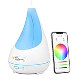 VOCOlinc Smart Diffusers for Essential oils Large Room, 300ml Ultrasonic Aromatherapy Diffuser, Essential Oil Diffusers Works with Apple Home HomeKit Alexa, Google Home, APP Voice Control