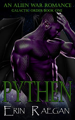 Book Cover PYTHEN: An Alien War Romance (Galactic Order Book 1)