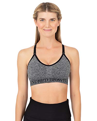 Kindred Bravely Sublime Support Low Impact Nursing & Maternity Sports Bra - Grey - M