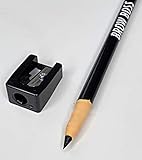 MADLUVV Brow Boss Brow Mapping Pre-draw Pencils and Sharpener, For Professional Brow Artists, Precise Line and Wax-Based Stays On During Procedure – 3 Pack