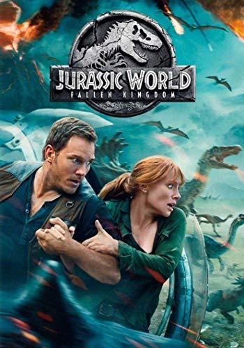 Book Cover Jurassic World:Fallen Kingdom DVD 2018 New