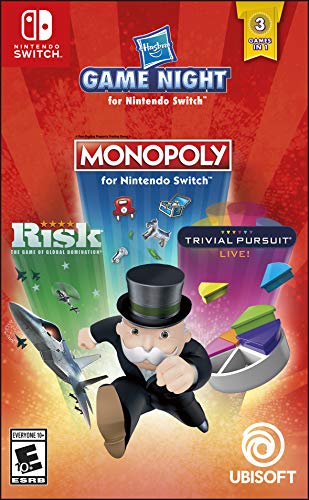 Book Cover Hasbro Game Night for Nintendo Switch - Nintendo Switch Standard Edition