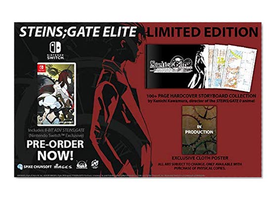 Book Cover STEINS;GATE ELITE: Limited Edition - Nintendo Switch