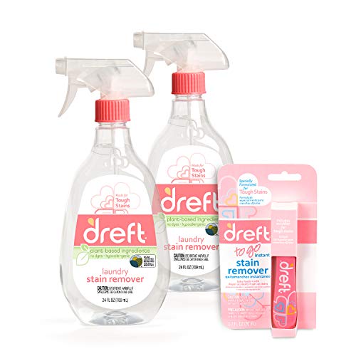 Book Cover Dreft Stain Remover, 24 Ounce (Pack of 2) + Dreft Stain Pen