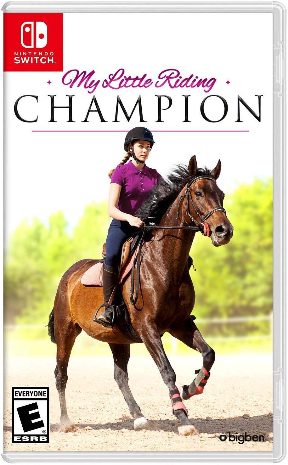 Book Cover My Little Riding Champion (NSW) - Nintendo Switch