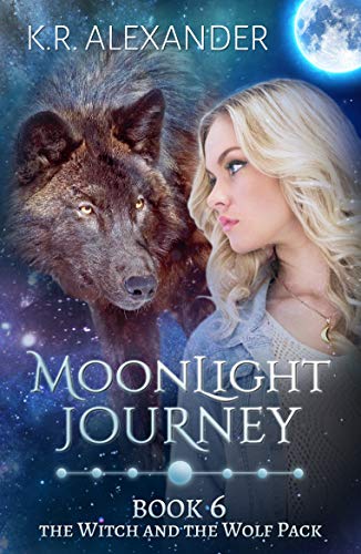 Book Cover Moonlight Journey: A Reverse Harem Shifter Romance (The Witch and the Wolf Pack Book 6)