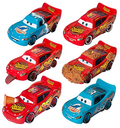 Book Cover Disney/Pixar Cars Lightning McQueen Diecast Memorable Moments Collection (6 Pack)