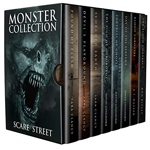 Book Cover Monster Collection: Scary Supernatural Horror Anthology with Monsters