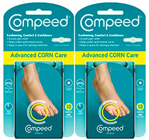 Compeed Advanced Corn Care Active Gel Cushions, Package of 10 Cushions (2 Count)