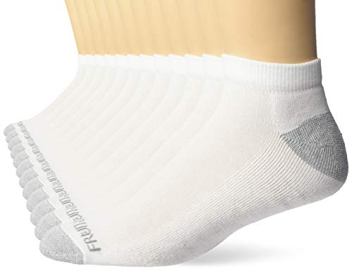 Fruit of the Loom mens Dual Defense Low Cut Socks 12 Pair