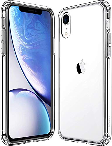 Book Cover Mkeke Compatible with iPhone Xr Case,Clear Anti-Scratch Shock Absorption Cases for 6.1 Inch