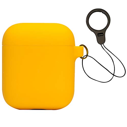 [Fit in The case] Auyuiiy Ear Covers Accessories Compatible with Apple AirPods 1 & AirPods 2 or EarPods Headphones/Earphones/Earbuds (3 Pairs) (Red)