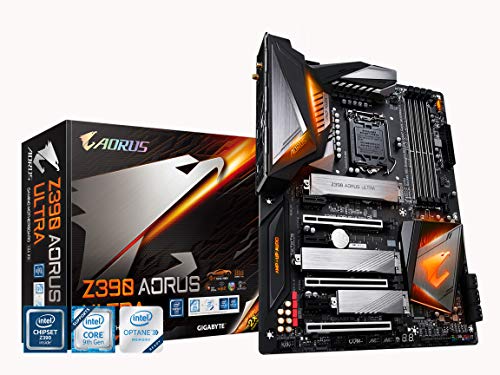 GIGABYTE Z390 AORUS ULTRA (Intel LGA1151/Z390/ATX/3xM.2 Thermal Guard/Onboard AC Wi-Fi/RGB Fusion/Gaming Motherboard)