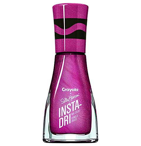 Sally Hansen Insta-dri Crayola Metallics, Shimmering Blush, 0.31 Fluid Ounce