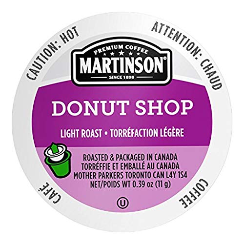 Martinson Single Serve Coffee Capsules, Donut Shop Blend, 96 count